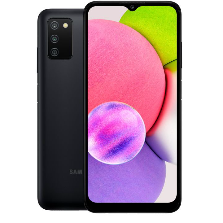 Смартфон Samsung Galaxy A03s SM-A037FZKGSKZ 64Gb Black купить,NaN
