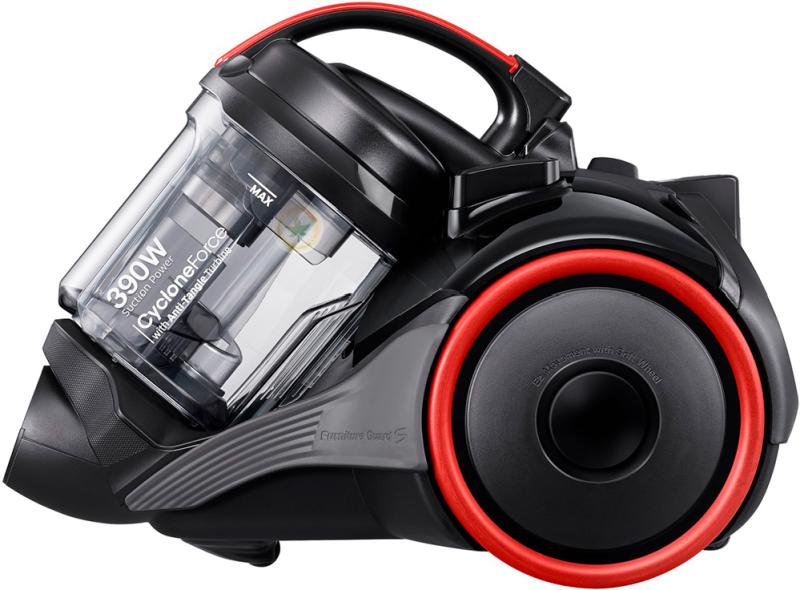 Пылесос Samsung VC15K4116VR/EV черный-красный