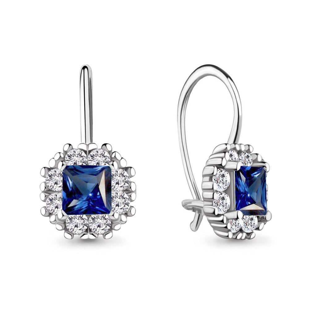 Серьги Aquamarine 40966Б 1,56гр. купить,NaN