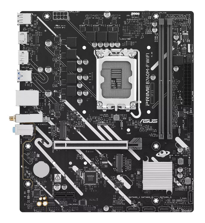Материнская плата ASUS Prime B760M-F WIFI