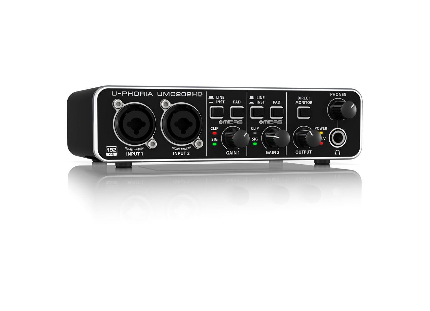 Звуковая карта Behringer U-PHORIA UMC202HD
