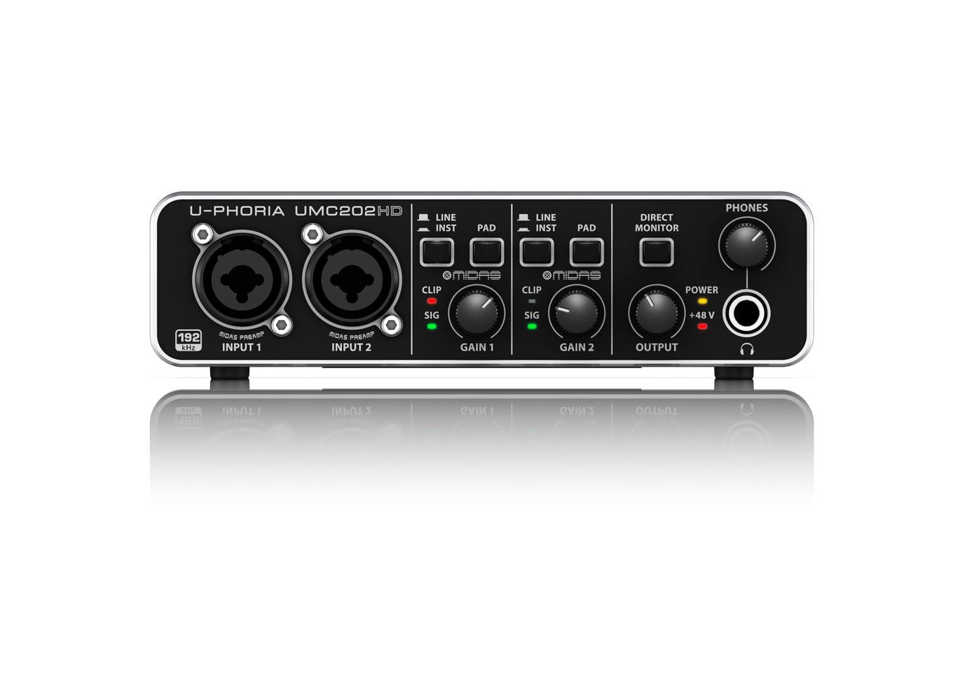 Звуковая карта Behringer U-PHORIA UMC202HD купить,65000