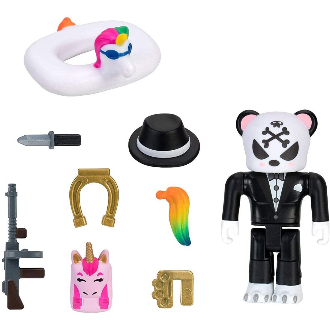 Фигурка Roblox Avatar Shop Редкая гангстер-панда единорог купить,NaN