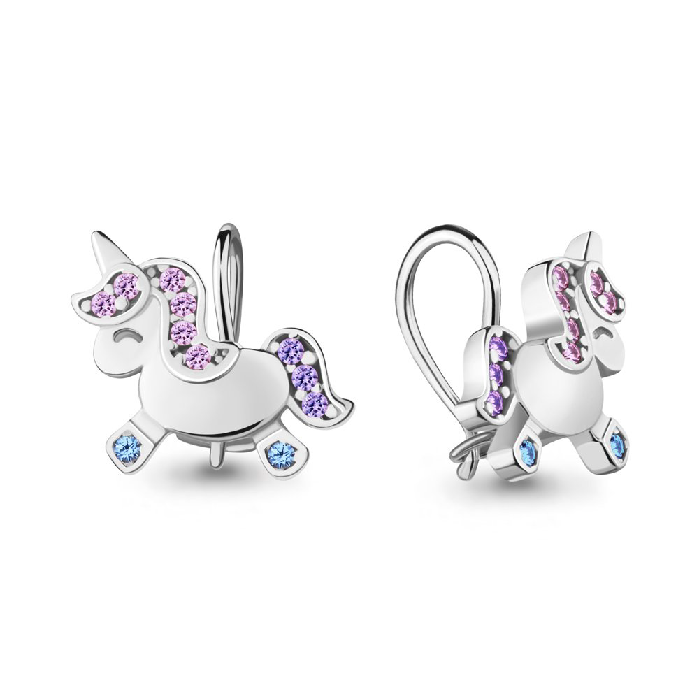 Серьги Aquamarine 48657БВД 2,14гр. купить,NaN