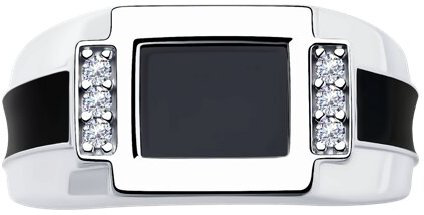 Мужская печатка Diamant 94-112-00488-1 19,5р 6,1гр. купить,NaN