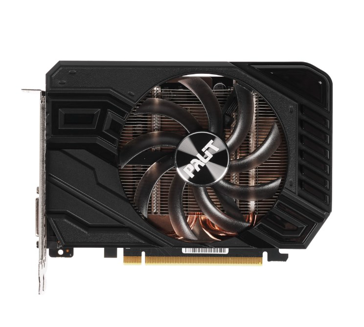 Видеокарта Palit GeForce GTX 1660 Ti StormX 6GB (NE6166T018J9-161F) Black