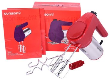 Миксер Oursson HM4001/RD красный - ForteMarket Миксер Oursson HM4001/RD красный купить,0