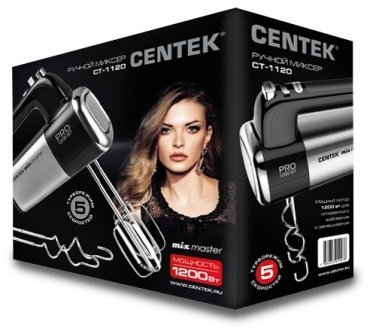 Миксер CENTEK CT-1120 черный