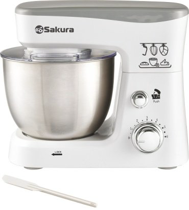 Миксер Sakura SA-6327W белый купить,NaN