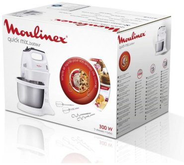 Миксер Moulinex Quickmix HM3121 белый купить,41990