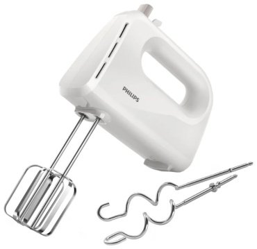 Миксер Philips HR 3705/00 белый купить,0
