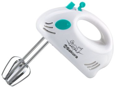 Миксер Sakura SA-6307BL белый купить,NaN