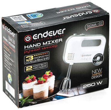 Миксер ENDEVER Sigma-02 белый купить,0