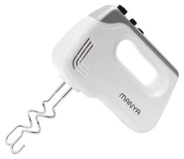 Миксер Manya SM1151WH белый, серебристый