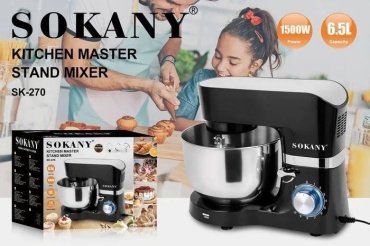 Миксер SOKANY SK-270 черный купить,0
