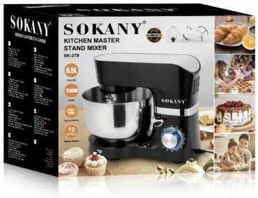 Миксер SOKANY SK-270 черный купить,42000