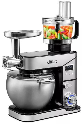 Миксер Kitfort KT-3413 серебристый