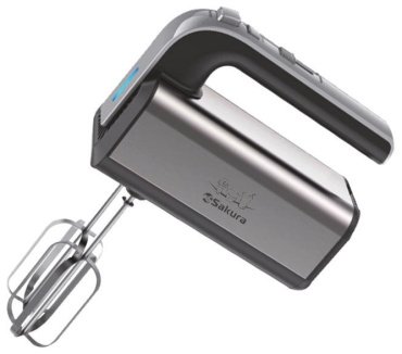 Миксер Sakura SA-6324SBK Premium серебристый