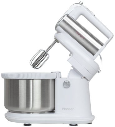 Миксер Pioneer MX345 белый, серебристый купить,26166