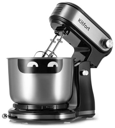 Миксер Kitfort КТ-3481 серебристый