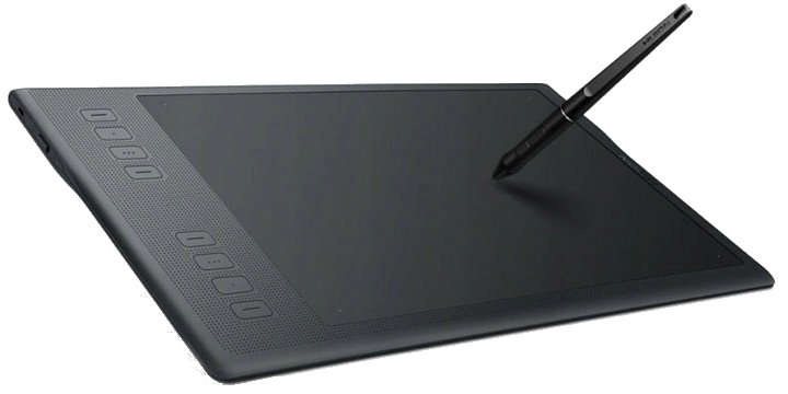 Графический планшет Huion H610Pro V2 + перчатка черный купить,NaN
