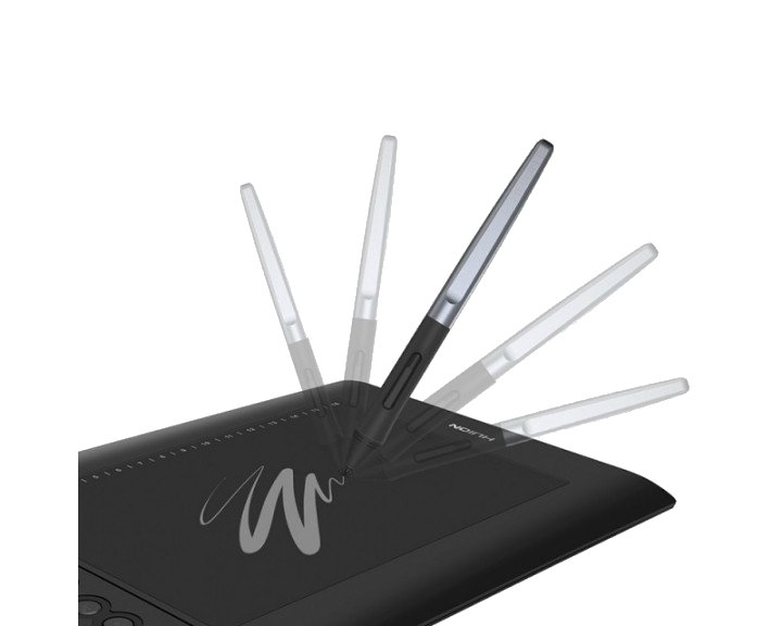 Графический планшет Huion H610Pro V2 + перчатка черный купить,NaN