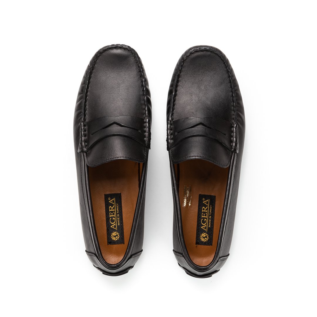 Мокасины Agera AG-10021SIYAH black 41 купить,NaN