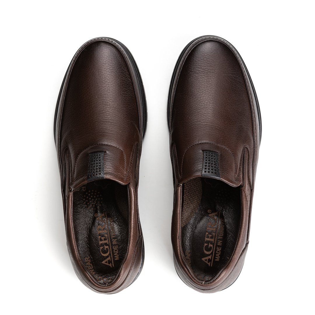 Слипоны Agera Comfort AG-10810KAHVE brown 41 купить,NaN