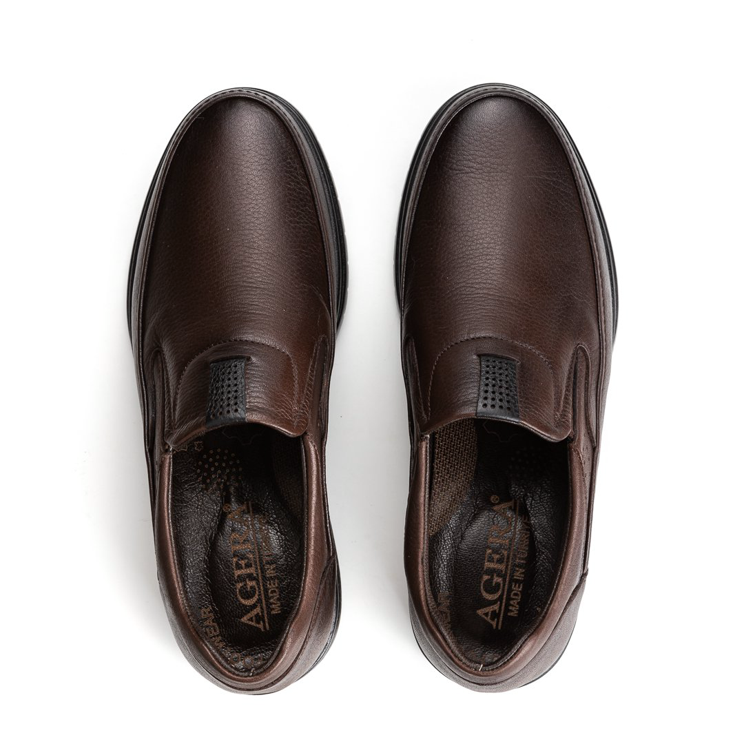 Слипоны Agera Comfort AG-10810KAHVE brown 41 купить,NaN