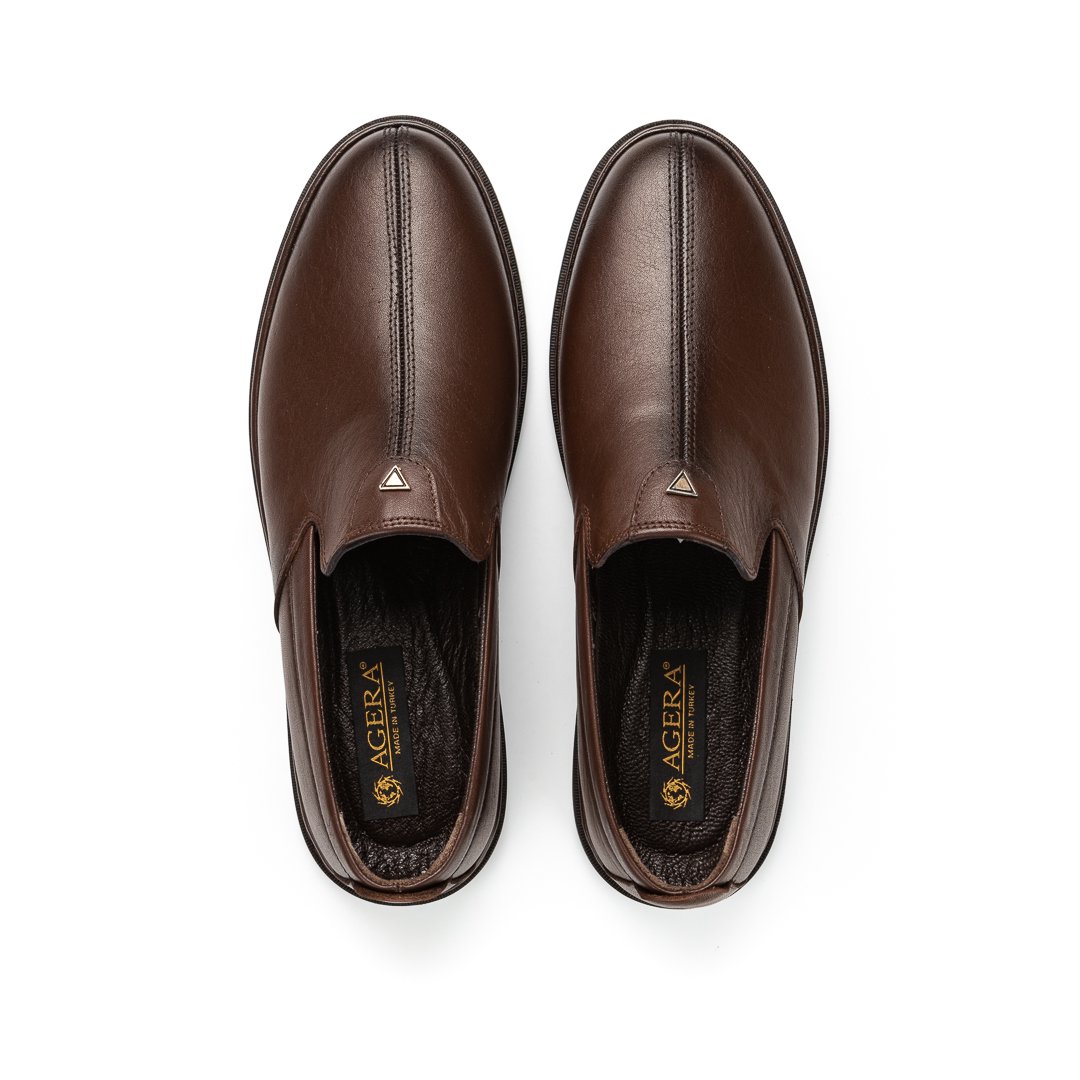 Слипоны Agera AG-12114KAHVE brown 42 купить,NaN