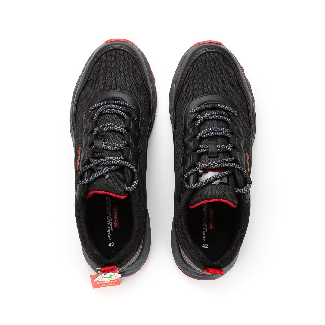 Кроссовки Jump J-26582SIYAH-KIRMIZI-M black 43 купить,NaN