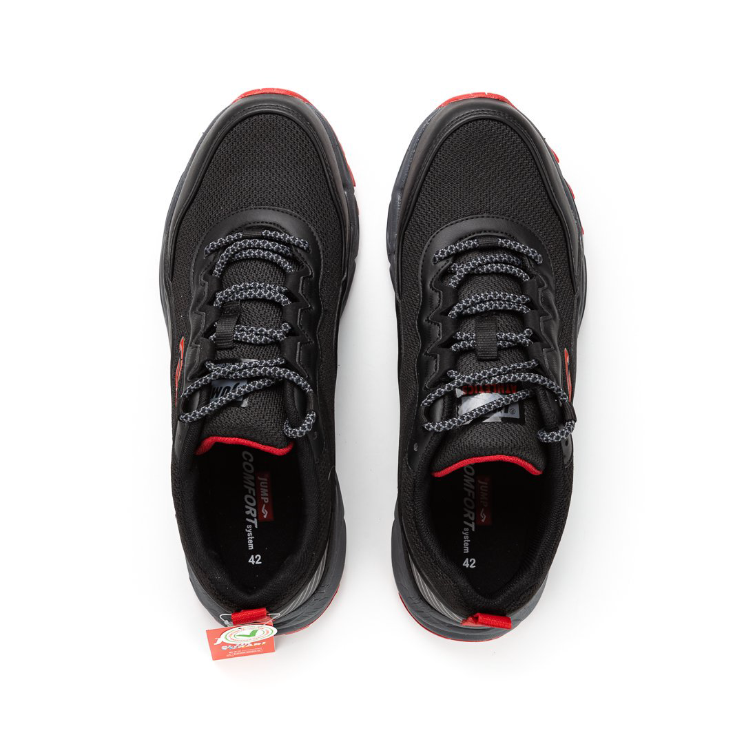 Кроссовки Jump J-26582SIYAH-KIRMIZI-M black 43 купить,NaN