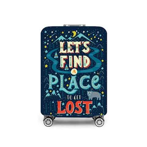 Чехол для чемодана Travelsky Lets Get Lost L купить,NaN