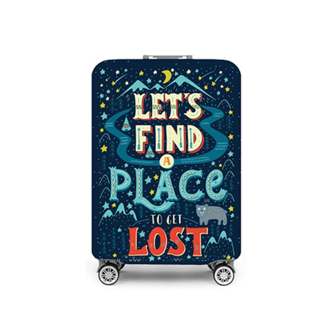 Чехол для чемодана Travelsky Lets Get Lost L купить,NaN