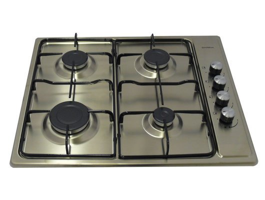 Газовая варочная поверхность Darina T1 BGM 341 12X серебристая  купить,0