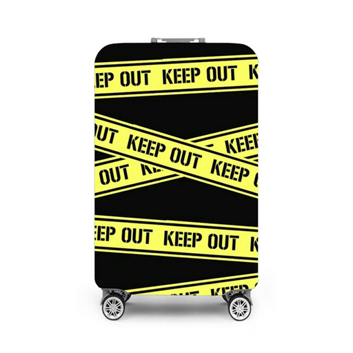 Чехол для чемодана Travelsky Keep Out S мультиколор