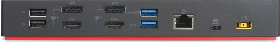 Док-станция Lenovo ThinkPad Hybrid USB-C with USB-A Doc 40AF0135EU Black купить,NaN