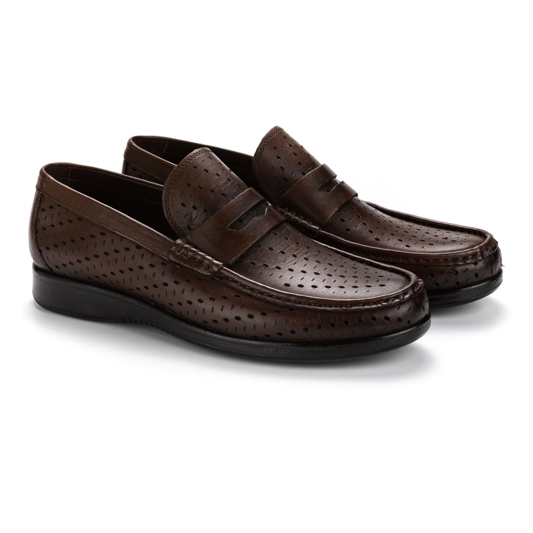 Лоферы Agera AG-12193KAHVE brown 45 купить,NaN
