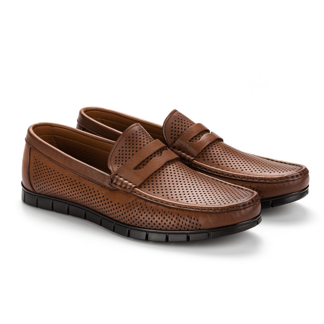 Лоферы Agera AG-12140TABA brown 43 купить,NaN