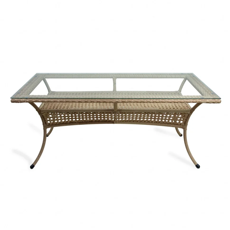 Стол садовый Aiko Deco 7034П 180 см коричневый - ForteMarket Стол садовый Aiko Deco 7034П 180 см коричневый купить,0