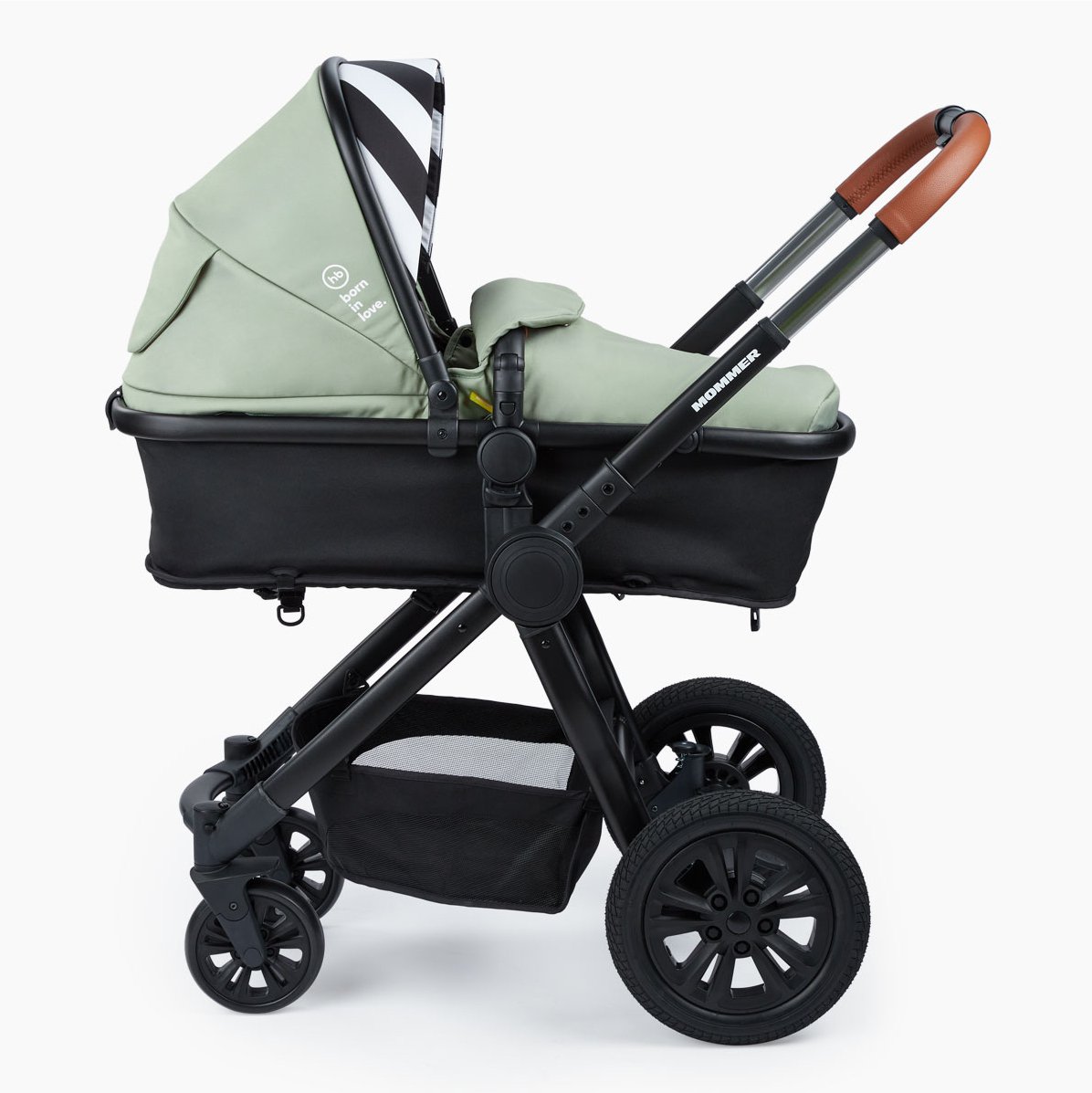 Коляска-трансформер Happy Baby 2в1 Mommer Dark green купить,NaN