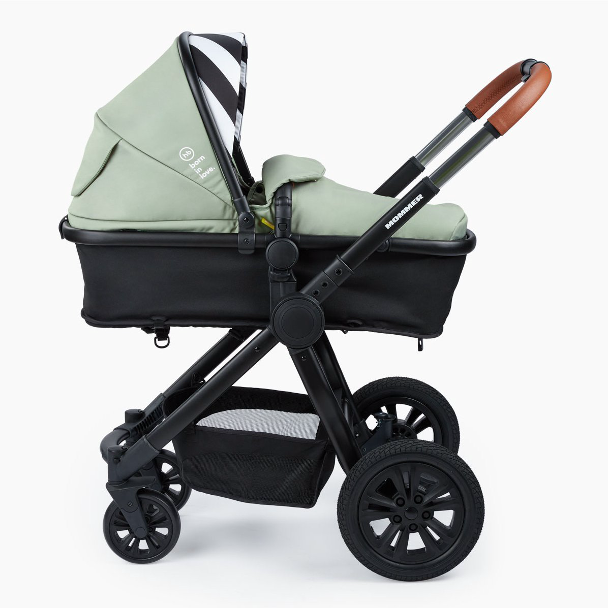 Коляска-трансформер Happy Baby 2в1 Mommer Dark green купить,NaN