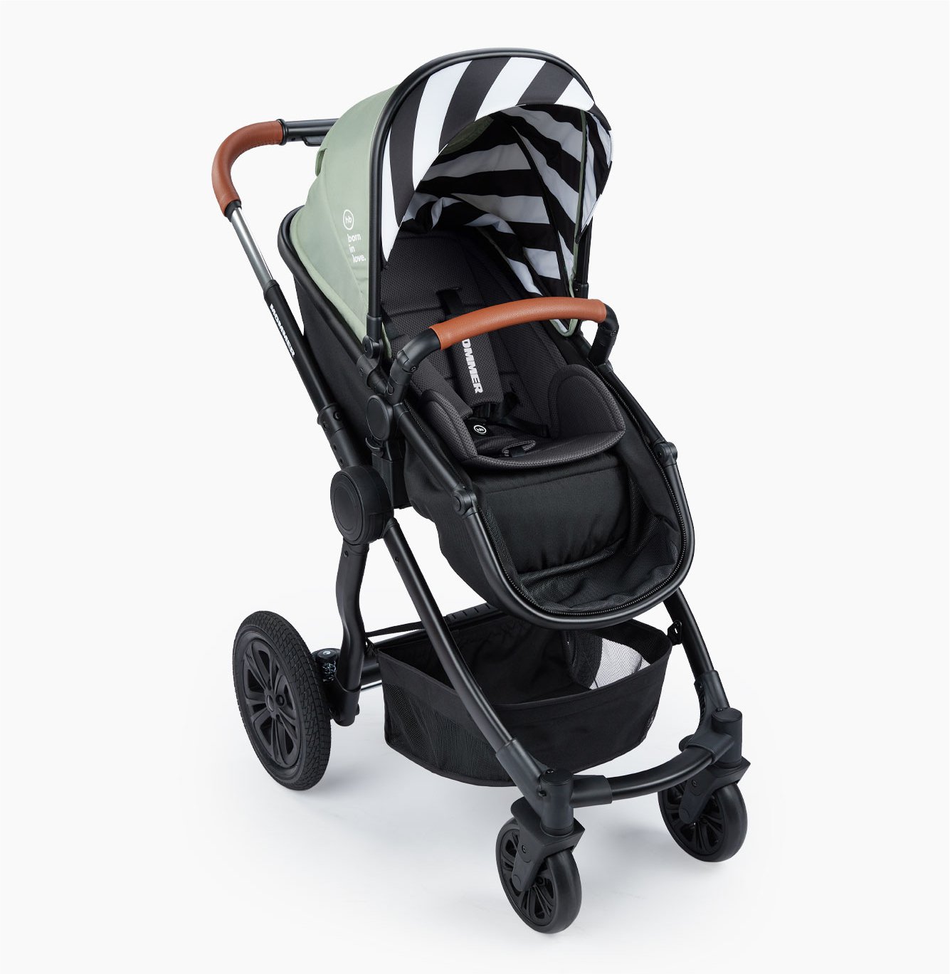 Коляска-трансформер Happy Baby 2в1 Mommer Dark green купить,NaN