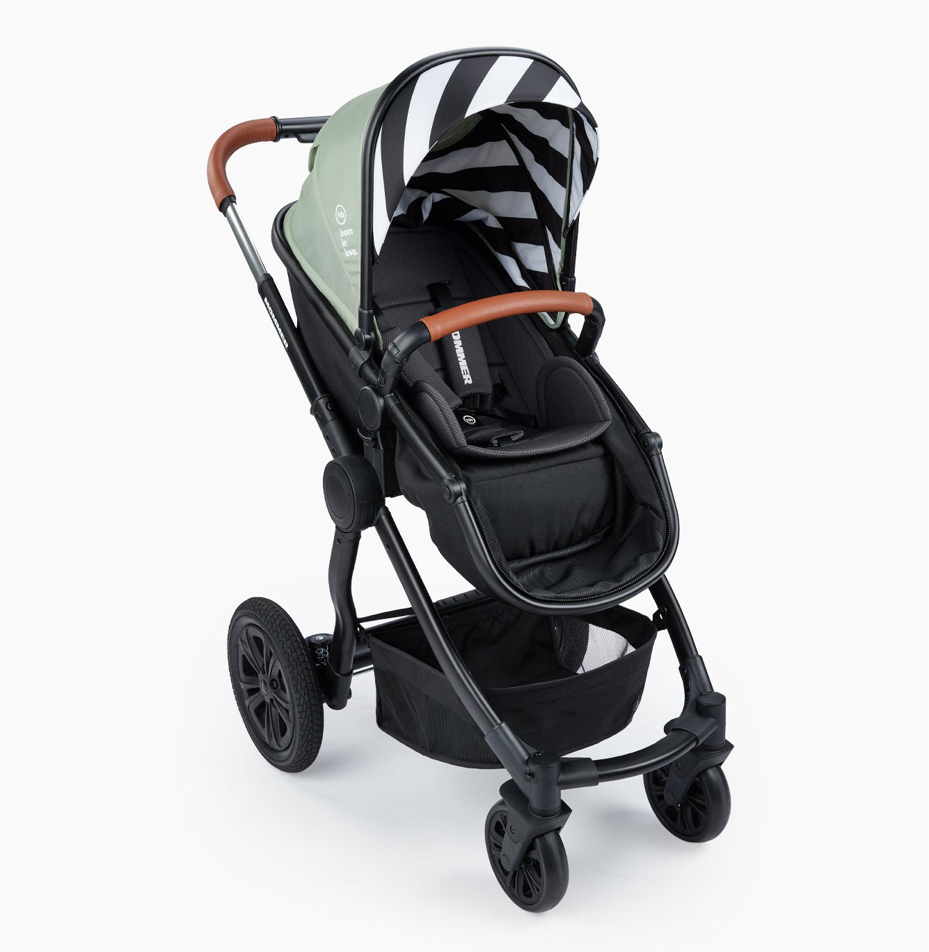Коляска-трансформер Happy Baby 2в1 Mommer Dark green купить,NaN