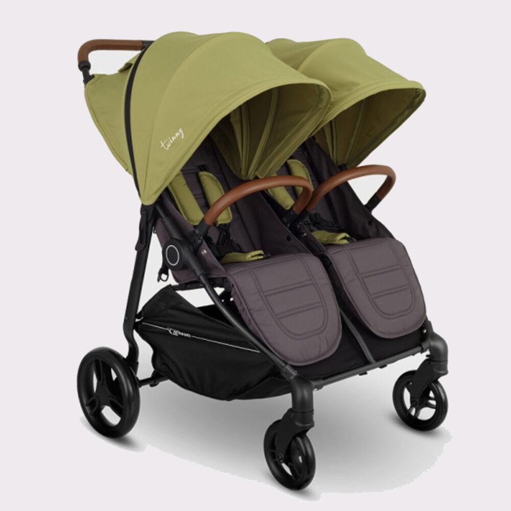 Коляска для двойни Rant Twinny RA151 Olive  купить,NaN