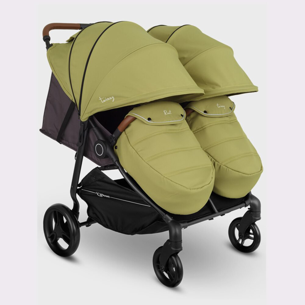 Коляска для двойни Rant Twinny RA151 Olive  купить,NaN