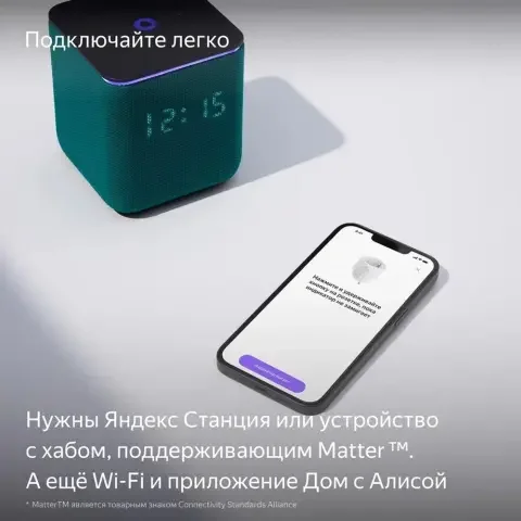 Умная розетка Яндекс YNDX-00540WHT White купить,8169