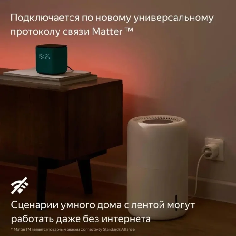 Умная розетка Яндекс YNDX-00540BLK Black