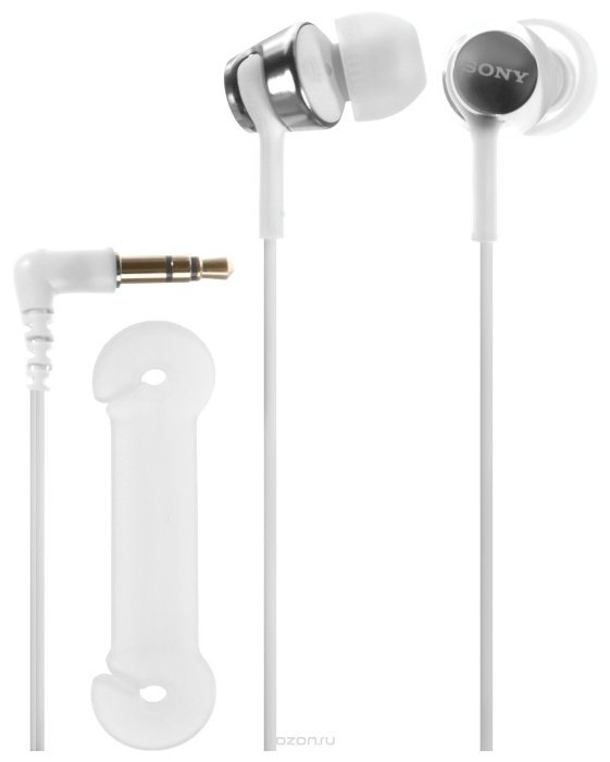Наушники Sony MDREX155APW.E белые купить,NaN