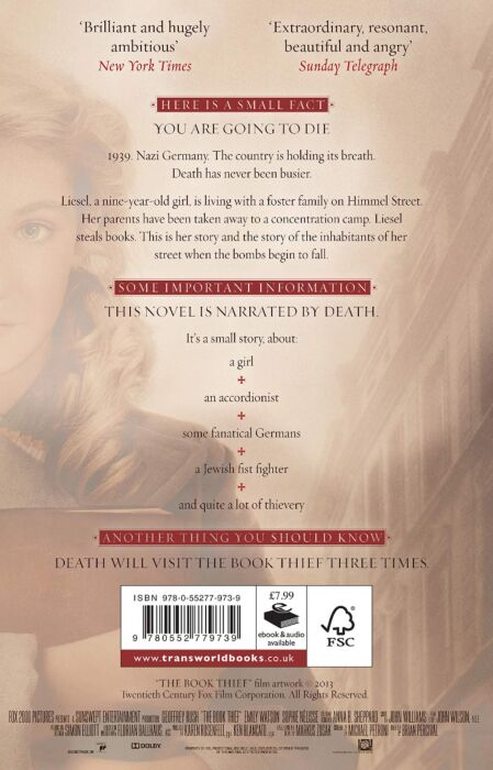 Zusak M. The Book Thief film tie-in купить,NaN